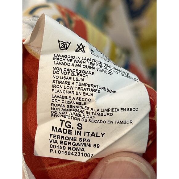 Sandro Ferrone Women's Small Top Italy Adjustable Strap Tie Front Fairy - Picture 9 of 10